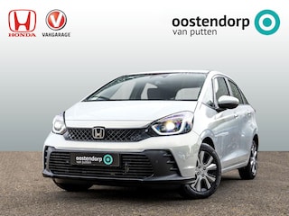 Honda Jazz 1.5 Full Hybrid Elegance Automaat | 8 jaar garantie | Premium Sunlight Silver Metallic | Stoelverwarming | Navigatie | Adaptieve cruisecontrol | PDC