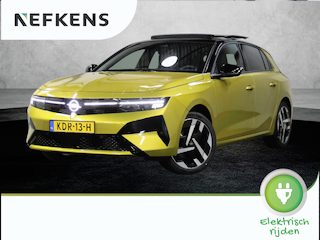 Opel Astra Electric 58 kWh 156PK Ultimate | 1ste eigenaar | AppleCarPlay/AndroidAuto | Schuifkanteldak | Head-Up Display | Navigatie | Adaptive Cruise Control | Keyless | AGR Stoelen | Stoel/Stuur/Voorruitverwarming | FULL LED | 360'Camera | Isofix | Privacy Glass |