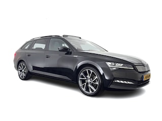Skoda Superb Combi 1.4 TSI iV Sportline Business (Plug-in) (INCL-BTW) Aut. *PANO | LEATHER-ALCANTARA | FULL-LED | DIGI-COCKPIT | HEATED-SPORTSEATS | KEYLESS | DAB+ | NAVI-FULLMAP | PRIVACYGLASS | SHIFTPADDLES | AMBIENTLIGHT | CANTON-AUDIO | CRUISE |