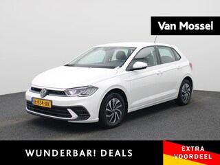 Volkswagen Polo 1.0 TSI Life Business | Apple carplay/Android auto | Adaptive cruise control | Draadloze telefoonlader | Navigatie | Parkeersensoren voor en achter | Rijstrook sensor | Start/stop systeem | Voorstoelen verwarmbaar |