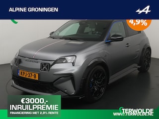 Alpine A290 GTS | Pack Driving | Franse vlag op C-stijl | Blauwe Remklauwen | Blauw Stuurlogo |