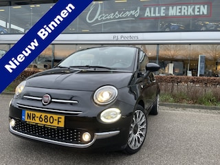 Fiat 500 0.9 TwinAir Turbo Lounge Panoramadak - Airco - parkeersensor achter - Navigatie - Cruise control - Bluetooth - Licht metalen velgen 15 inch - Radio - Stuur multifunctioneel - Start/stop systeem