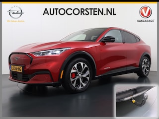 Ford Mustang Mach-E AWD 75kWh Trekhaak Techn.Plus Panoramadak 360°Camera Adap.Cruise B&O®-Hifi Leder+Memory Stoel+Stuurverwarming Elek.Stoelen Navi Pdc Keyless Android Auto Apple Carplay Elek.Achterklep Lmv 19" DAB Bluetooth Led 1e Eigenaar Origineel Nederlandse Auto Dealeronderhouden
