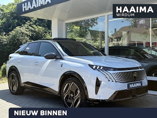 Peugeot 3008 GT 73 kWh | NIEUW | 16% bijtelling tot € 30.000 | WLTP tot 526km | 160kW snelladen | Schuif-/kanteldak | Stoel- & stuurverwarming | Elektr. achterklep | Adaptieve Cruise Control | Navi