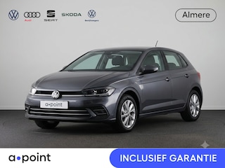 Volkswagen Polo 1.0 TSI Style 95 pk | Navigatie | Parkeersensoren | Achteruitrijcamera | Matrix LED koplampen | Adaptieve cruise control | Stoelverwarming | Keyless |
