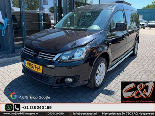 Volkswagen Caddy 1.6 TDI voorschade, airco, cruise, stoelverw, lmv, leer, VOL, btw