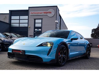 Porsche Taycan 4S 93 kWh | 4 Wiel besturing | Bose | Camera | Ijsblauw Metallic | 490PK