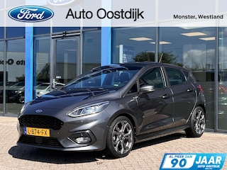 Ford Fiesta 1.0 EcoBoost Hybrid ST-Line 125PK Cruise Navi Parkeersensoren B&O Carplay Full-LED Privacy Glass *Sportief*