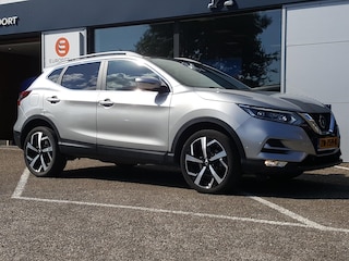 Nissan Qashqai 1.2 115pk DIG-T Tekna VOL-LEDER Apple Carplay & Android Auto | Navigatie | Achteruitrijcamera | Cruise & Climate control | KEYLESS | PANOdak |Dodehoek