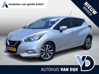 Nissan Micra 0.9 IG-T Business Edition | NL Auto/2e Eig./Voll.Historie/Navi/Camera/Cruise/Clima/DAB/16"/Privacy-Glass