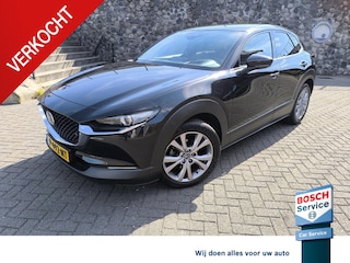 Mazda CX-30 2.0 e-SkyActiv-X M Hybrid Sportive stoel en stuur verwarming, carplay, electr A klep, headup display, keyles, adapt cruise en climate control