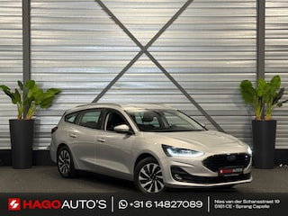 Ford Focus Wagon 1.0 EcoBoost Titanium Hybrid AUT/125-PK/LED/CARPLAY/NAVI/PDC/CLIMATE/RIJMODUS/12-MND-GARANTIE