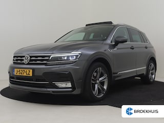 Volkswagen Tiguan 2.0 TSI 4Motion Highline 180 PK DSG/AUTO | 4 Motion | Panoramadak elect | Trekhaak | App connect | Cruise control Adapt | Stoel/stuurverwarming | Achteruitrijcamera | Parkeersensoren | LED | 19"LMV
