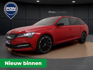 Skoda Superb Combi 1.4 TSI iV Sportline | Trekhaak | 360 Camera | Elek. Stoelen | Stuur-/Stoelverwarming V+A | Matrix LED | Sportstoelen | 19'' |