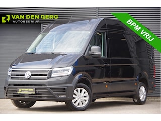 Volkswagen Crafter 35 2.0 TDI L3H3(L2H2) 3-ZITS, 177PK AUT. LED, ADAPT. CRUISE, STOELVERWARMING, STUURVERWARMING, VOORRUIT VERWARMING, STANDKACHEL, GEVEERDE ERGO ACTIVE STOEL