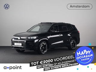 Volkswagen Tayron 1.5 eHybrid R-Line Edition 272 pk Automaat (DSG) | Verlengde garantie | Navigatie | Panoramadak | Trekhaak (wegklapbaar) | Parkeersensoren (Park assist) | Rondomzicht camera | Black Style pakket | R-Line |
