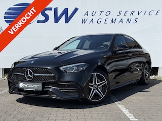 Mercedes-Benz C-klasse 180 AMG Line | CarPlay | Leder Bicolor | Camera | LED | 18 inch