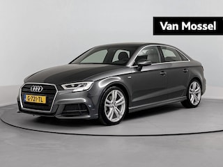 Audi A3 Limousine 35 TFSI CoD Advance Sport | Stoelverwarming | Electronic Climate Control | Cruise Control | Buitenspiegels Elektrisch Verstel- en Verwarmbaar | LED Koplampen | Lederen Stuurwiel | Lederen-Stof Bekleding | Lichtmetalen Velgen | S-Line Exterieur | Sportstoelen | Sportstuur | Stuurwiel Multifunctioneel | Navigatie | Parkeersensoren Voor en Achter