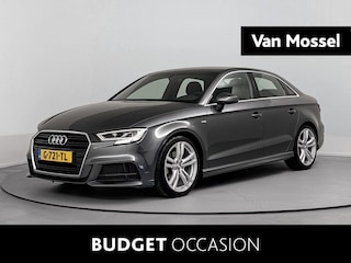 Audi A3 Limousine 35 TFSI CoD Advance Sport | Stoelverwarming | Electronic Climate Control | Cruise Control | Buitenspiegels Elektrisch Verstel- en Verwarmbaar | LED Koplampen | Lederen Stuurwiel | Lederen-Stof Bekleding | Lichtmetalen Velgen | S-Line Exterieur | Sportstoelen | Sportstuur | Stuurwiel Multifunctioneel | Navigatie | Parkeersensoren Voor en Achter