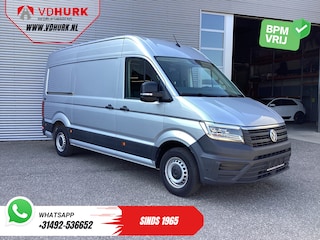 Volkswagen Crafter 2.0 TDI 140 pk DSG Aut. L3H3 LED/ 270Gr.deuren/ Gev.Stoel/ Massage/ Standkachel/ Carplay/ Camera/ PDC/ Cruise/ Trekhaak/ Airco