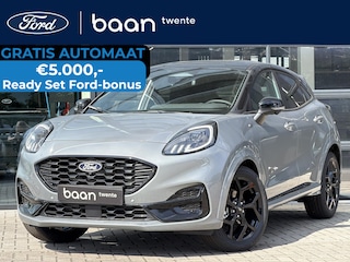 Ford Puma 1.0 155 PK Automaat Hybrid ST-Line | Black Pack | Matrix | Driver Ass. Pack | Winter Pack | 360 Camera |
