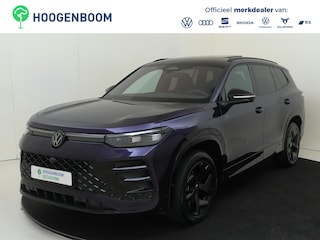 Volkswagen Tayron 1.5 eHybrid R-Line Edition | SoH 100% | Panoramadak | Trekhaak | 360 camera | ErgoActive stoelen | Black style | Harman/Kardon | Adaptieve demping | Adaptieve cruise control | Navigatie |