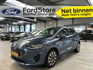 Ford Fiesta EcoBoost Hybrid 125pk Titanium | Apple carplay & Android auto | Clima | Cruise | Parkeersensoren achter |