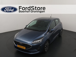 Ford Fiesta EcoBoost Hybrid 125pk Titanium | Apple carplay & Android auto | Clima | Cruise | Parkeersensoren achter |