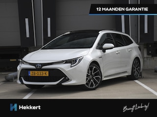 Toyota Corolla Touring Sports Premium 2.0 Hybrid 184pk Automaat PANO | 18''LM | SPORTSTOELEN LEDER | DODE HOEK | JBL SOUND | CRUISE.C
