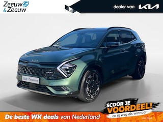 Kia Sportage 1.6 T-GDi MHEV GT-Line | 1510 kg trekgewicht | Glazen schuif-/kanteldak | Elektrisch verstelbare stoelen | Dodehoekassistentie | Stoel- en stuurverwarming | Achteruitrijcamera | Parkeersensoren voor- en achter | Apple/Android Carplay