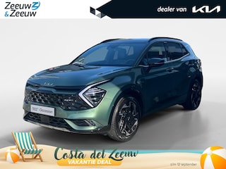 Kia Sportage 1.6 T-GDi MHEV GT-Line | 1510 kg trekgewicht | Glazen schuif-/kanteldak | Elektrisch verstelbare stoelen | Dodehoekassistentie | Stoel- en stuurverwarming | Achteruitrijcamera | Parkeersensoren voor- en achter | Apple/Android Carplay