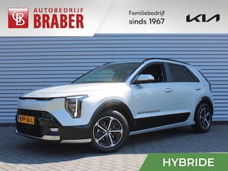 Kia Niro 1.6 GDi DynamicPlusLine | Stuur-/stoelverwarming | Schuifdak | Elek. stoelverstelling + achterklep | Dodehoekdetectie | Camera | Telefoonlader | HK audio | LED |