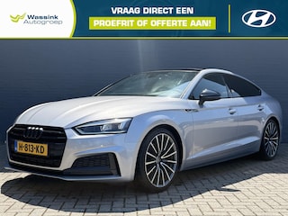 Audi A5 Sportback 35 TFSI Sport S-line black edition | Schuif-Kanteldak | Navigatie | Parkeersensoren | 19 Inch Lichtmetalen Velgen | Half Leder | Elektrische Achterklep
