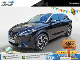 Nissan Qashqai 1.3 MHEV Xtronic Tekna Plus |  1800 kg trekgewicht | Elektrische achterklep | 360 Camera | Elektrische stoelen met geheugen | Massage |