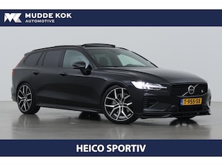 Volvo V60 T8 Plug-in hybrid Ultimate Dark | HEICO Sportuitlaat | 20 Inch Polestar | Panoramadak | Head-Up | 360° Camera