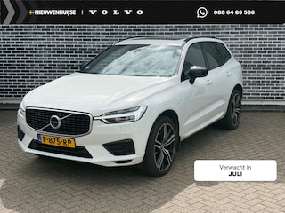 Volvo XC60 2.0 T8 Twin Engine AWD R-Design | Plug-in Hybrid (PHEV) | 360 Graden Camera | Trekhaak | Panoramadak | Navigatie | Apple Carplay | Android Auto | Harman Kardon Audio | Stoelverwarming voor en achter | Lichtmetalen Velgen 21 inch