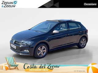 Volkswagen Polo 1.0 TSI Comfortline *Navigatie*Parkeersensoren*Schuif/kanteldak*Carplay*Adapt. Cruise Control*LM.Velgen*Zeer nette auto!