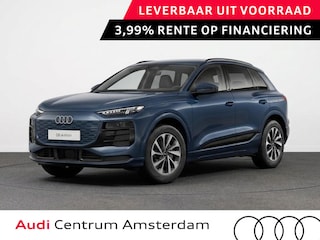 Audi Q6 e-tron Advanced edition e-tron 83 Kwh 252 pk | Trekhaak, mechanisch draaibaar | Warmtewerend glas donker tint | Sportstoel zwart leder-kunstl | Volledig in carrosseriekleur |