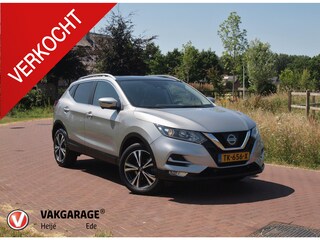 Nissan Qashqai 1.2 N-Connecta | 360 Camera | Trekhaak | Panoramadak | Cruise Control | Navi | NL-Auto |