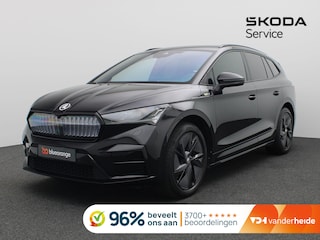 Skoda Enyaq RS Edition 82 kWh 299PK Aut. SOH 90%, 360gr. Camera, Matrix LED-Verlichting, 20" LM Velgen, Head-Up Display, Canton Audio, Virtual Pedal, Keyless, Stoel-stuurverwarming