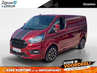 Ford Transit Custom 320 2.0 TDCI L1H1 Sport *185PK Automaat*Dubbele schuifdeur*Navigatie*Camera*Parkeersensoren*Stoelverwarming*3 zitplaatsen