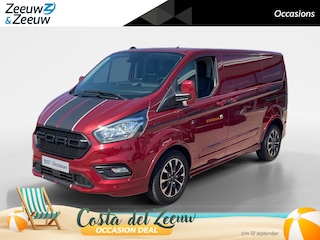 Ford Transit Custom 320 2.0 TDCI L1H1 Sport *185PK Automaat*Dubbele schuifdeur*Navigatie*Camera*Parkeersensoren*Stoelverwarming*3 zitplaatsen