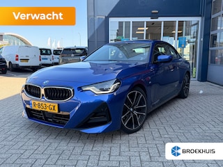 BMW 2-serie Coupé 220i High Executive M-Sport "OP AFSPRAAK" | VERWACHT | OH-Contract tot 2028 | Sportstoelen | Schuifdak | Cruise Control | Camera | HiFi | Memory