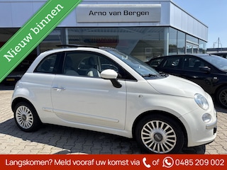 Fiat 500 1.2 Naked, airco, electrisch schuif-/kanteldak.
