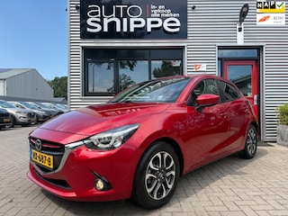 Mazda 2 1.5 Skyactiv-G GT-M -AUTOMAAT-HEAD UP-STOELVERWARMING-LANE ASSIST-DODE HOEK-KEYLESS-1STE EIGENAAR!-DEALER OH!