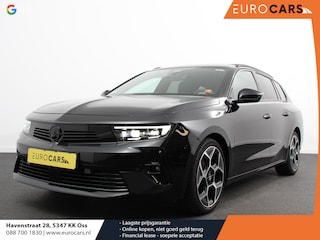 Opel Astra Sports Tourer 1.2 Turbo 130pk Automaat Ultimate Panoramadak Navigatie Apple Carplay/Android Auto 360 Camera Parkeersensoren Adaptive Cruise Control Full LED Stoel-en stuurverwarming Virtual Cockpit Climate Control Lichtmetalen velgen