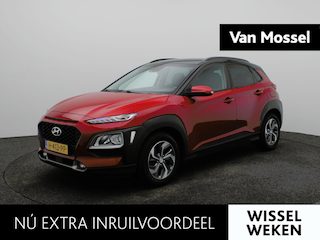 Hyundai Kona 1.6 GDI HEV Comfort Automaat | Navigatie | Achteruitrijcamera | Apple Carplay/Android Auto | Cruise control adaptief met Stop&Go | Trekhaak |
