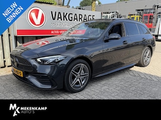 Mercedes-Benz C-klasse Estate 300 e AMG Line 18"/Panoramadak/Trekhaak/LED/Stoelverwarming/Sfeerverlichting/Elektrische klep/Apple Carplay & Android Auto