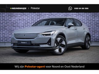 Polestar 2 Long Range Single Motor Prime 82 kWh | Pilot assist | 360 camera met parkeerhulp | BLIS | Cross Traffic Alert | Rear collision warning | Panoramadak | Harman Kardon premium sound | Volledig verstelbare voorstoelen | Polestar digital key | LED mistlampen met bochtverlichting | Elektr. bedienbare achterklep met voetsensor | Warmtepomp | stoelverwarming achterin | Verwarmd stuurwiel |
