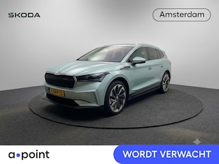Skoda Enyaq iV 80 204 pk |SOH 97,99% |  Navigatie | Parkeersensoren | Achteruitrijcamera | Lederen beklading | Autom. airco (3 zones) | Stoelverwarming v/a |